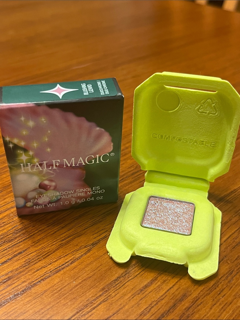 Half Magic Eyeshadow Singles - BLUSHING LIZARD